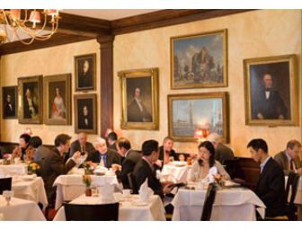 Dine at the Harvard Faculty Club