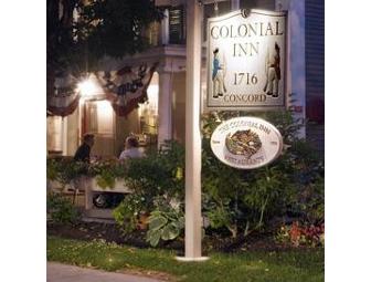 Dine at the Colonial Inn in Concord, MA