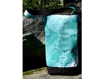 Cape Ann Chart Wine Tote Bag by Skinner and Stevens