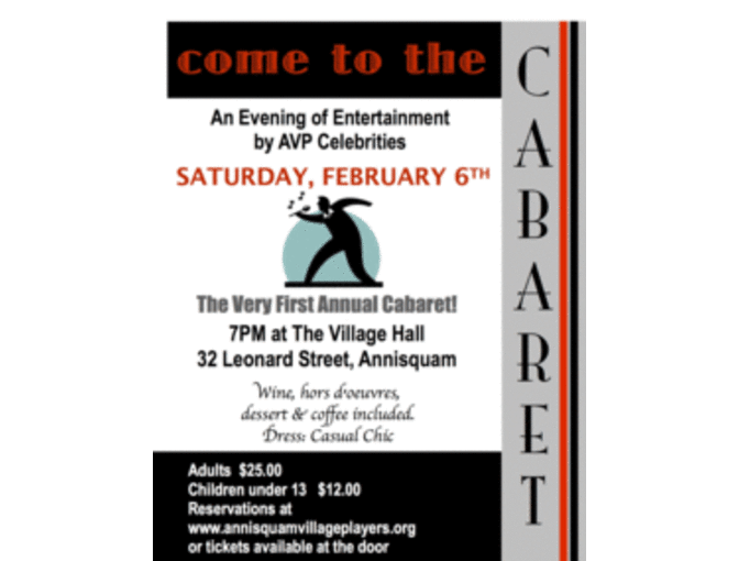 Tickets to The Cabaret