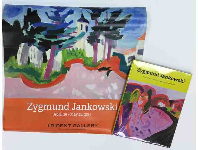 Exhibition Poster and Art Book of the Works of Zygmond Jankowski