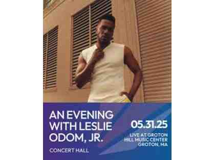 Leslie Odom, Jr. at Groton Hill!