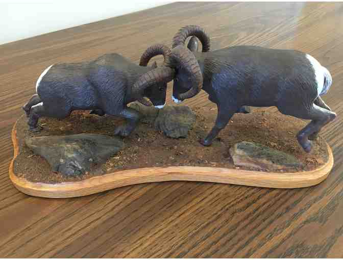 Bighorn Sheep Carving by Ralph Craven
