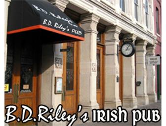 B.D. Riley's Irish Pub - $25 gift card!