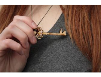Austin Skyline Key Necklace by Vinca