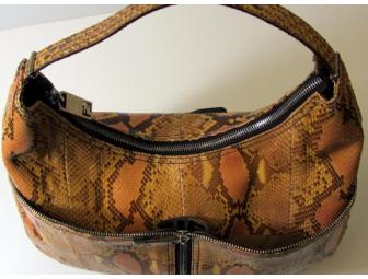 Handbag by Fendi (Python Unzipped Hobo)