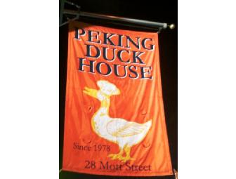 Dining Certificate worth $50 to Peking Duck House