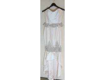 Gown in Silk by Jedda-Khan