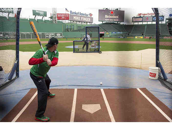 Batting Practice for You and a Friend at the Boston Red Sox's Fenway Park!