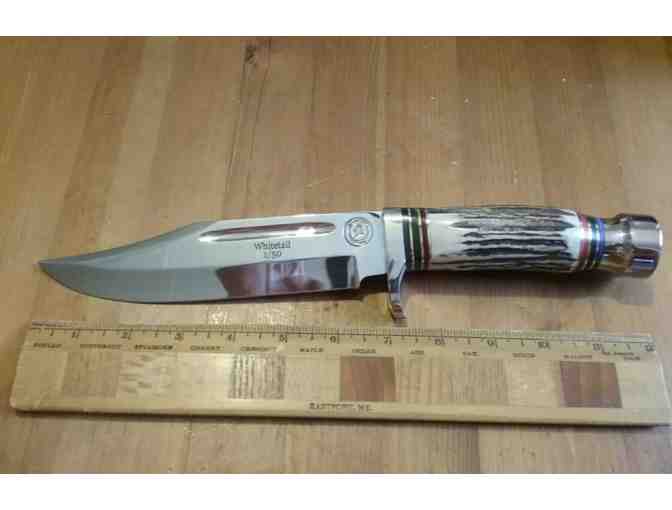 12 Inch Handmade Maine Knife Company Whitetail Knife - Photo 3