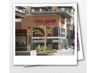Gift Certificate to Five Guys Burgers & Fries