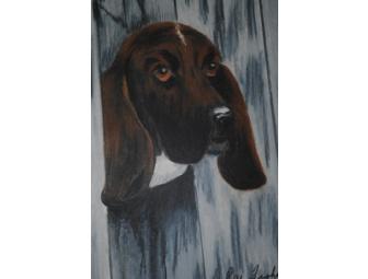 Basset Hound Prints by S. Rae Fisher