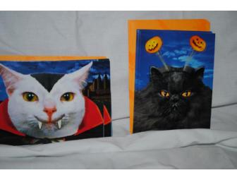 CAT Howloween Greeting cards