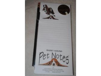 Vintage Basset Hound Night Light Package