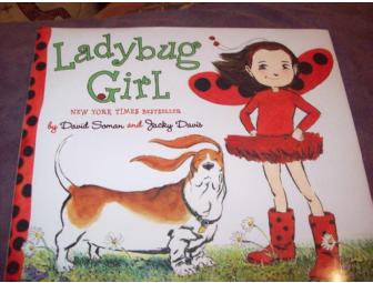 Ladybug Girl Books featuring Basset Hound