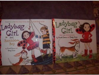 Ladybug Girl Books featuring Basset Hound