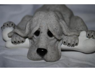 Quary Critters by Second Nature Design Basset Hound 'Prime Rib'