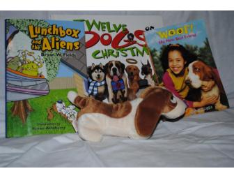 Basset Hound Books & Tracker Beanie