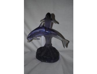 Wyland Dolphins Limited Edition Sculpture