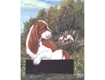 Original Puppy Dreamer Basset Hound