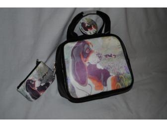 Basset Hound Purse, Coin Bag & Magnet