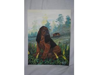 Original Puppy Dreamer Bloodhound (Black & Tan)