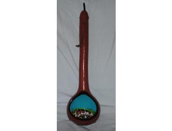 Ann E. Martin Basset Hound with Pups and Bunny