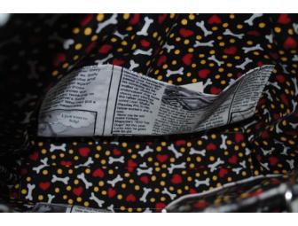 'Newshounds' Handmade Dog Themed Purse