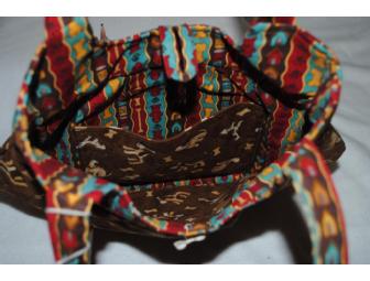 'Tumbling Hounds' Handmade Dog Themed Purse