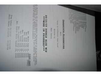 Desperate Housewives Autographed Script and Photograph