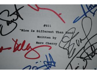 Desperate Housewives Autographed Script and Photograph