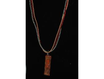 Handmade Pendant Fall Colors