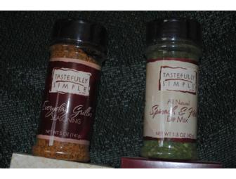 Tastefully Simple Tin of Products