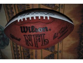 Johnny Unitas Autographed Football