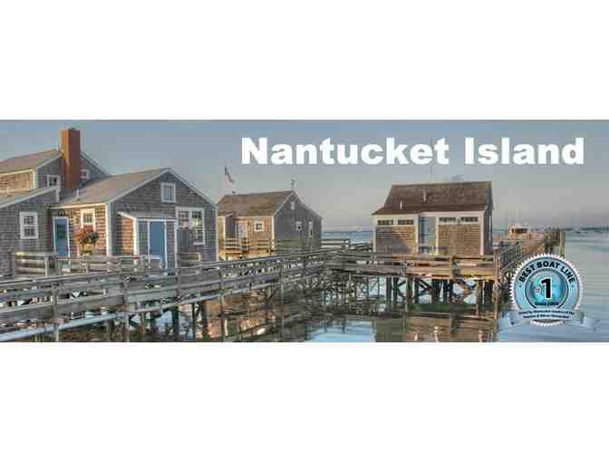 2 Roundtrip Ferry Tickets from Hyannis to Nantucket or Martha's Vineyard