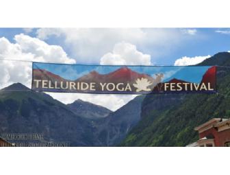 Weekend Pass to Telluride Yoga Festival, July 12 -14, 2013