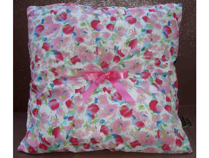 Pillow made from The Divine Mother's Nightgown