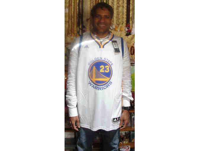 White Jersey signed by Golden State Warrior and All Star, Draymond Green