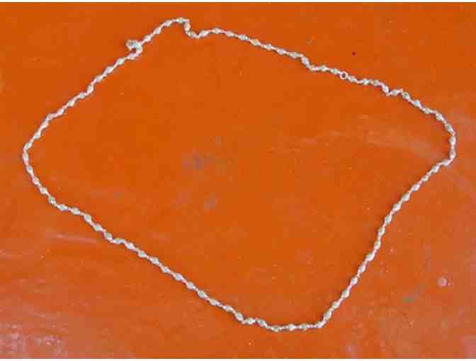 Sacred Tulsi Sterling Silver Mala Blessed in Haidakhan