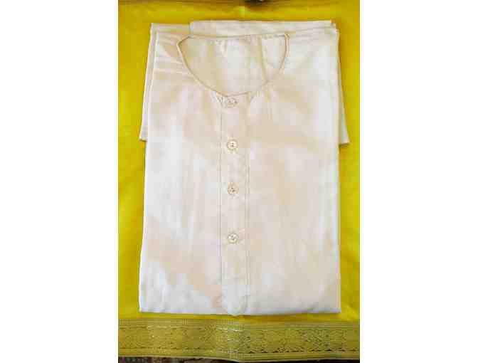 Babaji's Light Peach Cotton Kurta (long shirt) from His room in Haidakhan