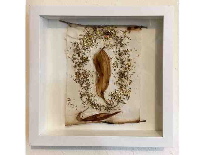 Artwork  by Noah Baen - "Lily Leaf Oval" - Photo 1