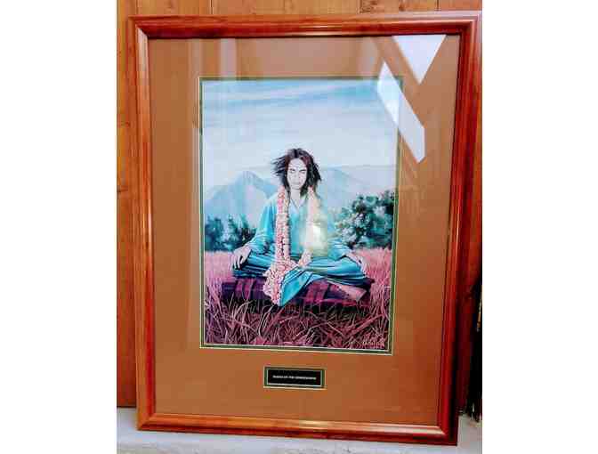 Babaji on Mt. Siddeshwar - Elegantly Framed to 31"x24.5" - Photo 1