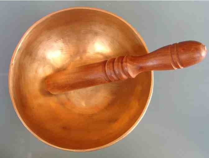 5 1/2' Hand-Pounded Brass Singing Bowl