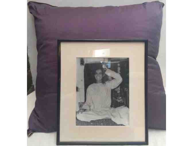 Raw Silk Pillow from Shri Babaji's Assan