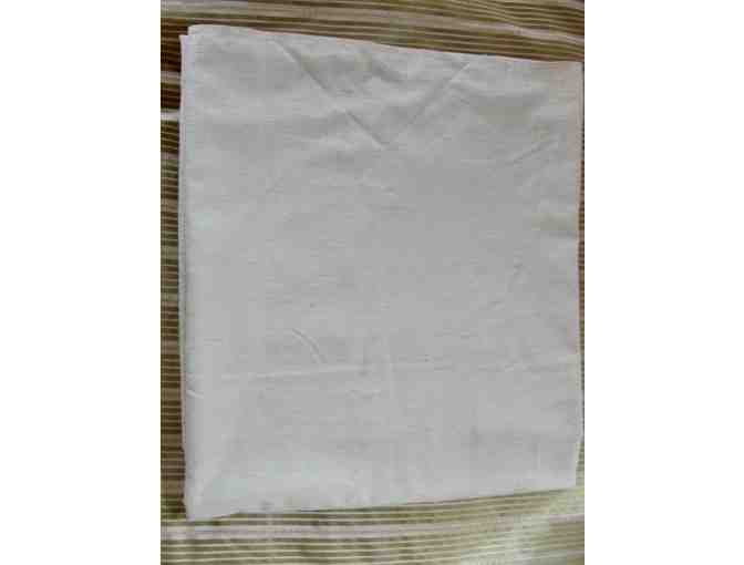 Babaji's Raw Silk Off-White Lunghi