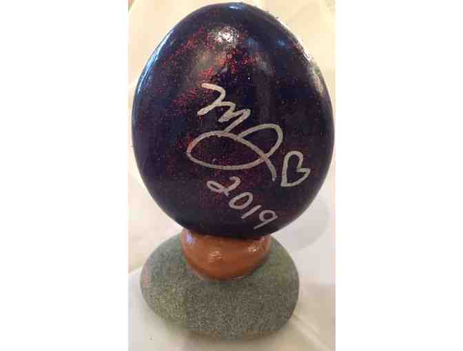 Hand Painted Mandala Rock