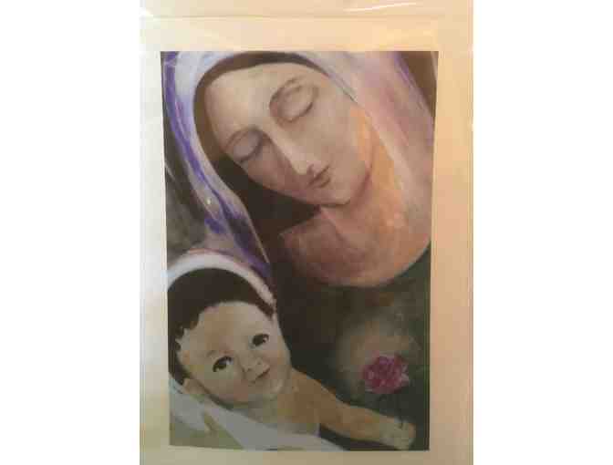 A Card Collection by Rita Berault Various Version of Mother & Hanuman