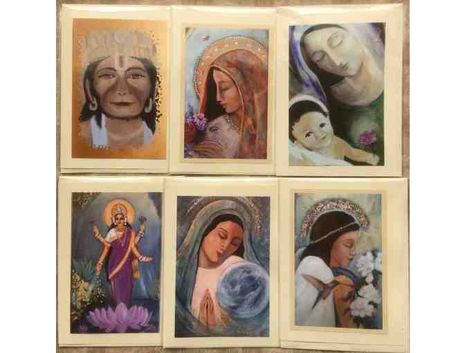 A Card Collection by Rita Berault Various Version of Mother & Hanuman - Photo 1