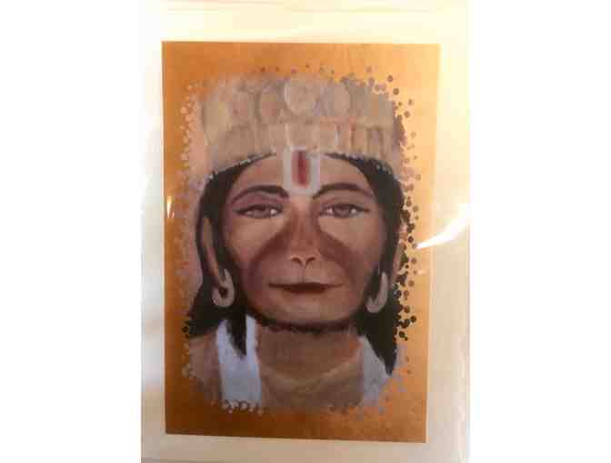 A Card Collection by Rita Berault Various Version of Mother & Hanuman