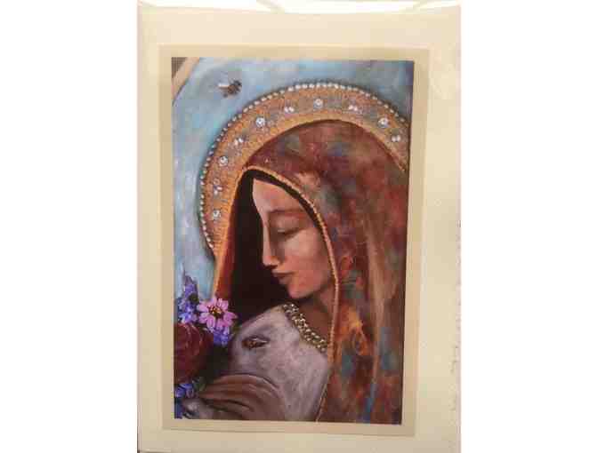 A Card Collection by Rita Berault Various Version of Mother & Hanuman